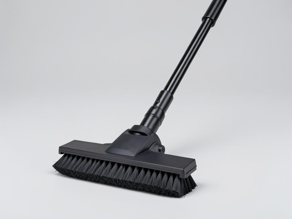 Premium central vacuum powerhead floor brush with wand
